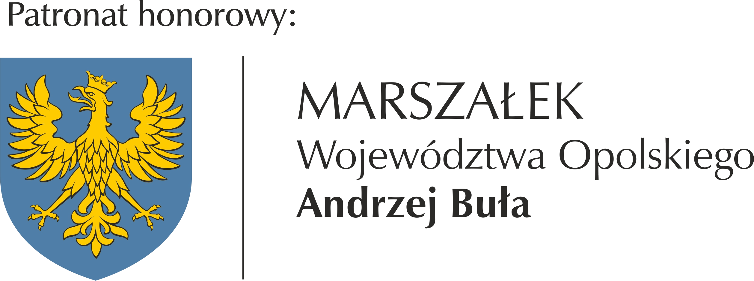 Logo patronat marszalek opolski